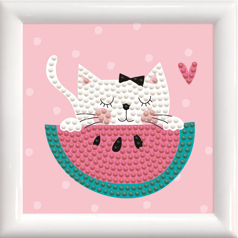 Mmmm - Frame Included (3.7" x 3.7" - 9.5cm x 9.5cm)