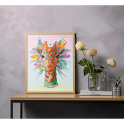BOHEMIAN GIRAFFE (19.7" x 19.7" - 50cm x 50cm)