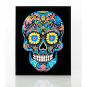 NEON SUGAR SKULL (17.1" x 21.1" - 43,5cm x 53,7cm)