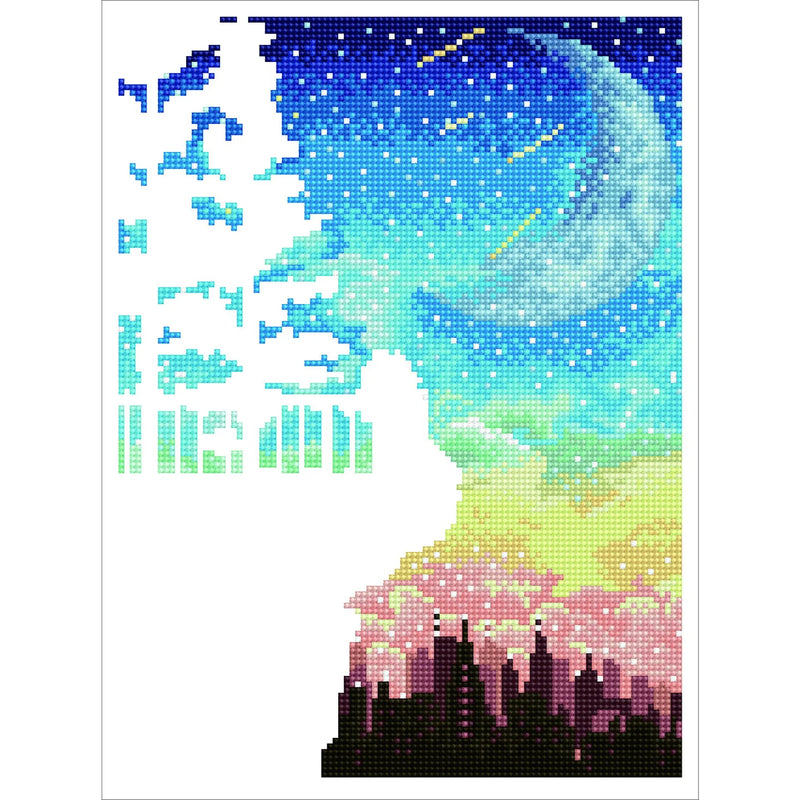 ROMANTIC HEIGHTS (15.75" x 11.81" - 40cm x 30cm)