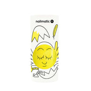 Nailmatic - Kids - Titi Water-Based Nail Polish - Neon Yellow Glitter - product view