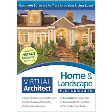 Miscellaneous - Virtual Architect Home & Landscape Platinum Suite v7 (CD-Rom Drive Required to Install)