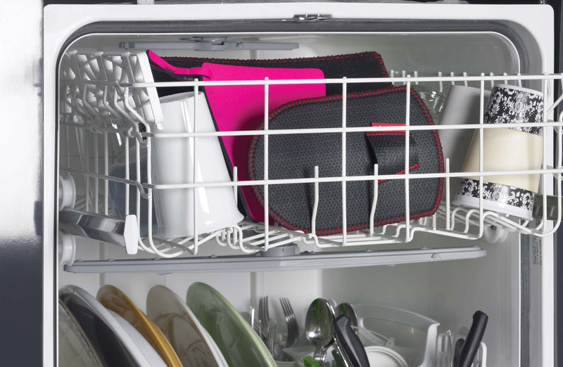 KITCHEN GRIPS - Chefs Mitt Large 36x19 cm / 14x7.5" Black / Black Flxaprene