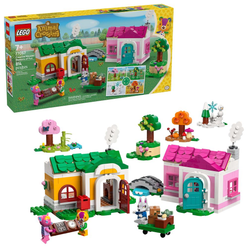LEGO - 77057 - ANIMAL CROSSING - Creative Houses: Seasons of Fun - 814pcs - F25
