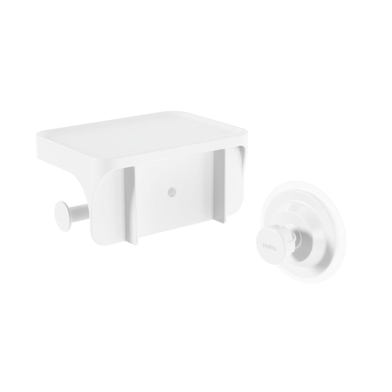 UMBRA - Flex Adhesive Toilet Paper Holder _ White