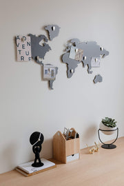 UMBRA - Mappit Wall Décor _ Titanium