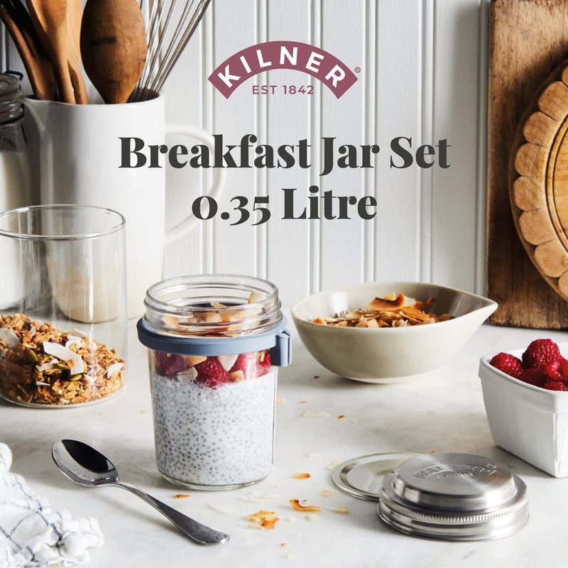 Kilner Breakfast Jar Set | 350 mL