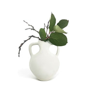 Natural Living - Grecian Vase - Soft White — Grecian vase with stems.