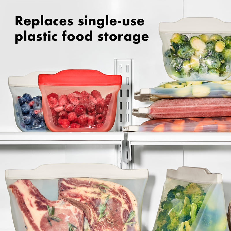 OXO - Reusable Stand-Up Snack Bag