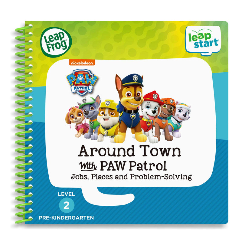Leapfrog - LeapStartPre-K (Level 2) Around Town with Paw Patrol.Jobs, Places & Problem Solving Activity Book