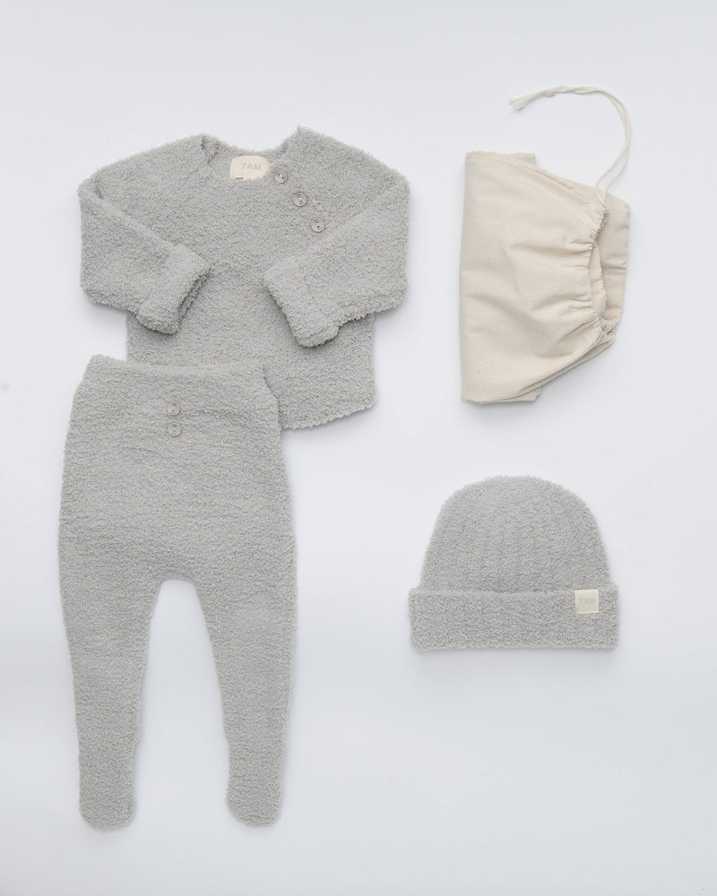7AM - Infant Set - Fog - 3-6M