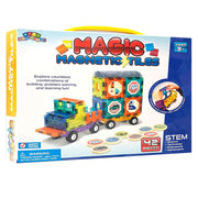 Lollipop – Magnetic Tiles Building Set | 42 Pieces