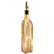 Natural Living - Glass Oil & Vinegar Bottle - Amber — amber glass oil and vinegar bottle.