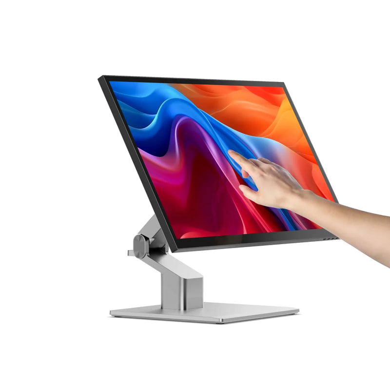 Alogic - Monitor 27in Clarity Touch UHD 5K 10 Point Multi-touch 2x HDMI 1x DisplayPort with 65W PD - Fold Stand