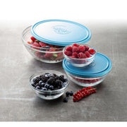 Duralex - Duralex Lys Round Blue Lid 14cm