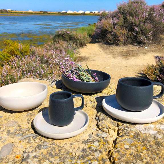 Mesa Ceramics - Mesa Ceramics Uno Natura Granite Stoneware Individual Bowl 16 cm
