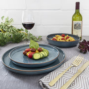 Mesa Ceramics - Mesa Ceramics Uno Blue Stoneware Dinner Plate 28cm