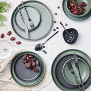 Mesa Ceramics - Mesa Ceramics Uno Olive Stoneware Salad Plate 22cm