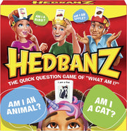 Spin Master Hedbanz guessing game, retail box front