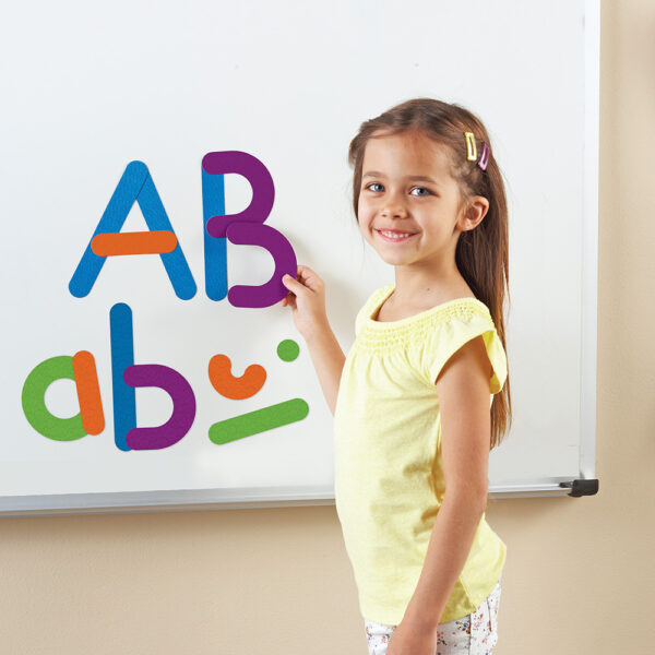 Learning Resources - Giant Magnetic Letter Construction