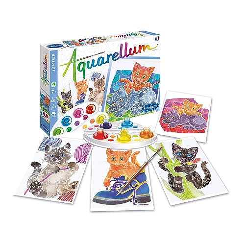 Sentosphere - Aquarellum Junior Painting Kit - Kittens