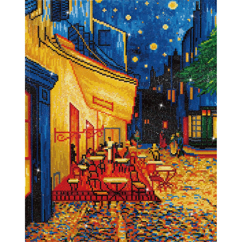 DIAMOND DOTZ - Café at Night (Van Gogh) - Limolin 