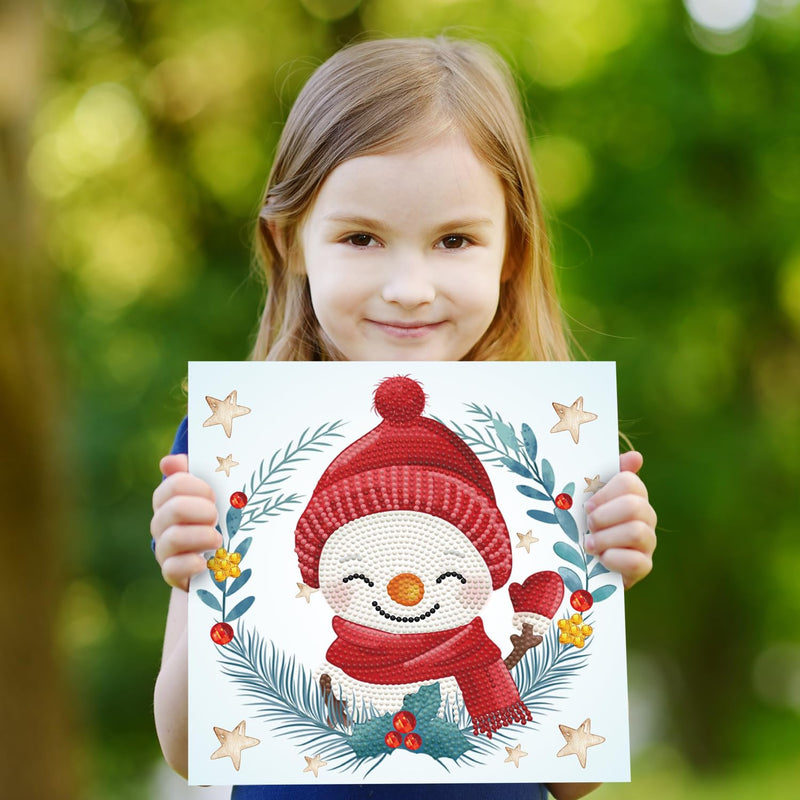 DIAMOND DOTZ - ChristmasTrio Snowman - Limolin 