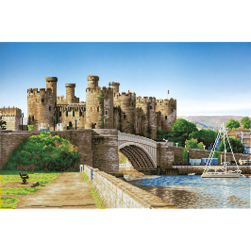 DIAMOND DOTZ - Conwy Castle Wales - Limolin 