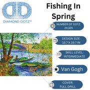 DIAMOND DOTZ - Fishing in Spring (Van Gogh) - Limolin 