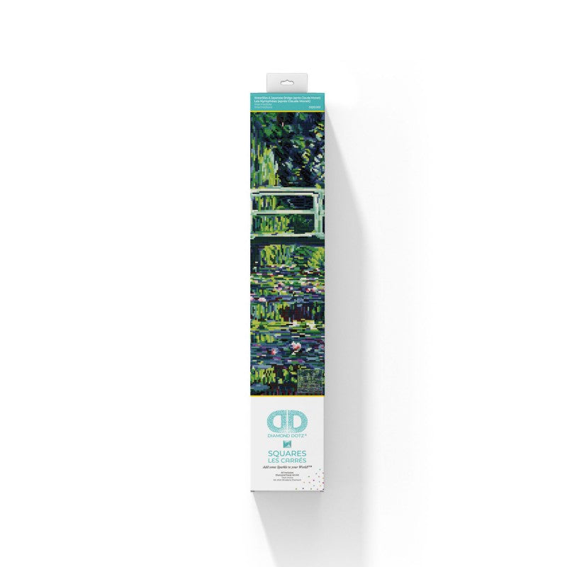 DIAMOND DOTZ - Water Lilies and Japanese Bridge (Monet) - Limolin 