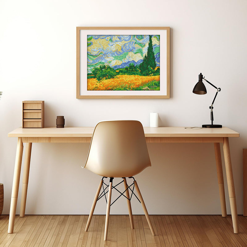 DIAMOND DOTZ - Wheat Fields (Van Gogh) - Limolin 