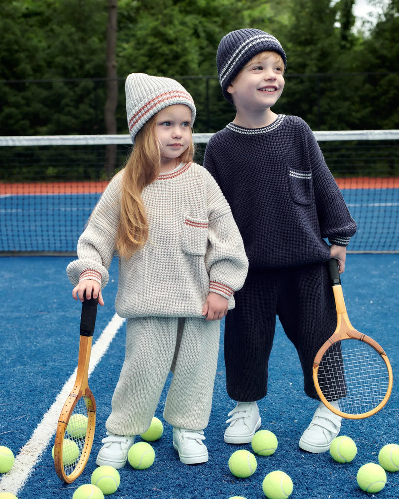7AM Enfant - Boxy Sweater - Chunky Tennis
