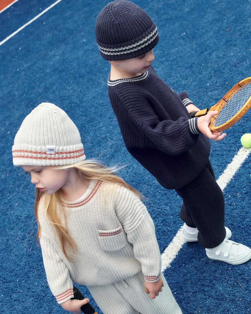 7AM Enfant - Bonnet - Chunky Tennis