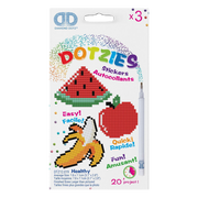 Dotzies Stickers(3) Fruits 18x10