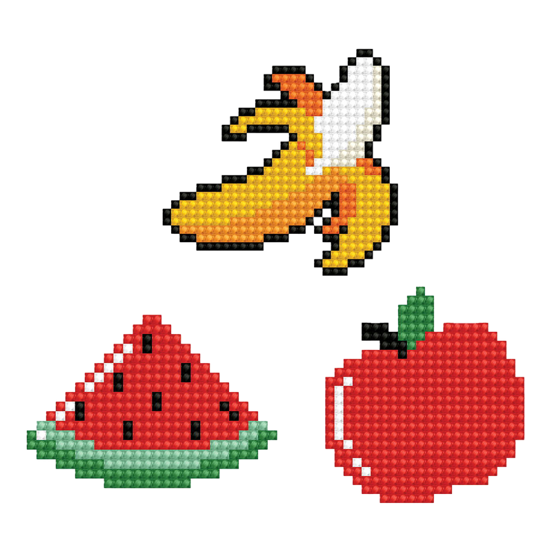 Dotzies Stickers(3) Fruits 18x10