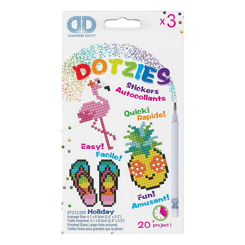 Dotzies Stickers (3) Holidays 18x10