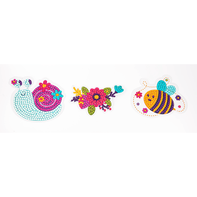 Dotzies Stickers(3) Garden friends 9,6x7,3