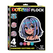 DOTZIES FLOCK - NEON ANIME GIRLS