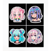 DOTZIES FLOCK - NEON ANIME GIRLS