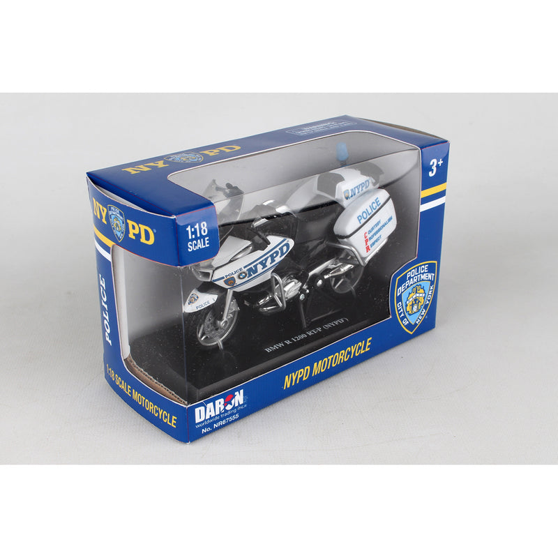 Daron - Nypd Police Motorcyle 1/18 - Limolin 