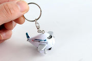 Daron - Westjet Airplane Keychain with Light & Sound - Limolin 