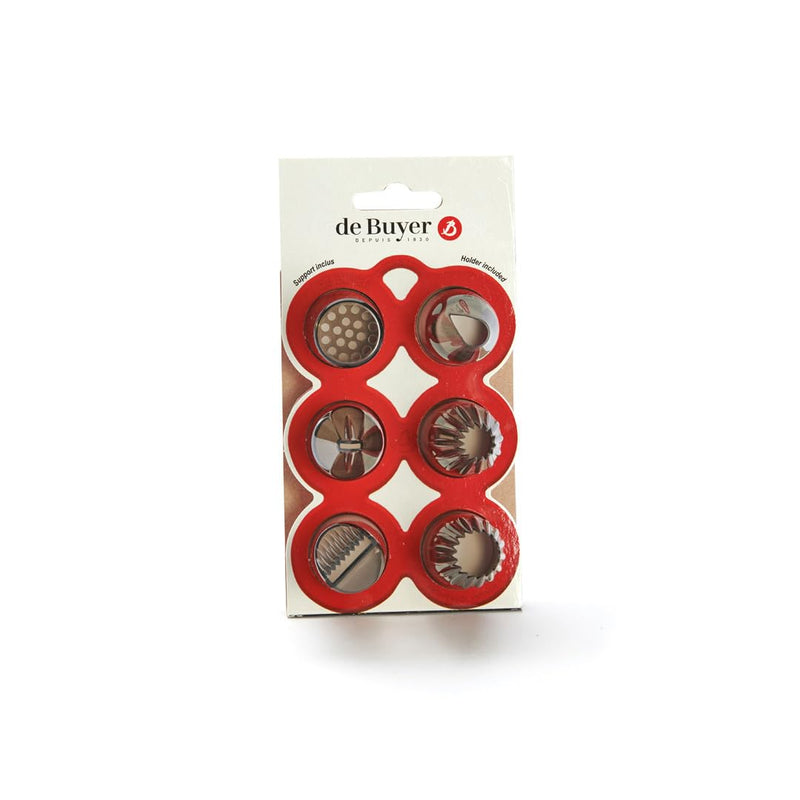 Debuyer - Box Of 6 Pastry Nozzles - Limolin 