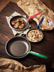 Debuyer - Choc, Frypan Round Non-stick 28cm Yellow Handle - Limolin 
