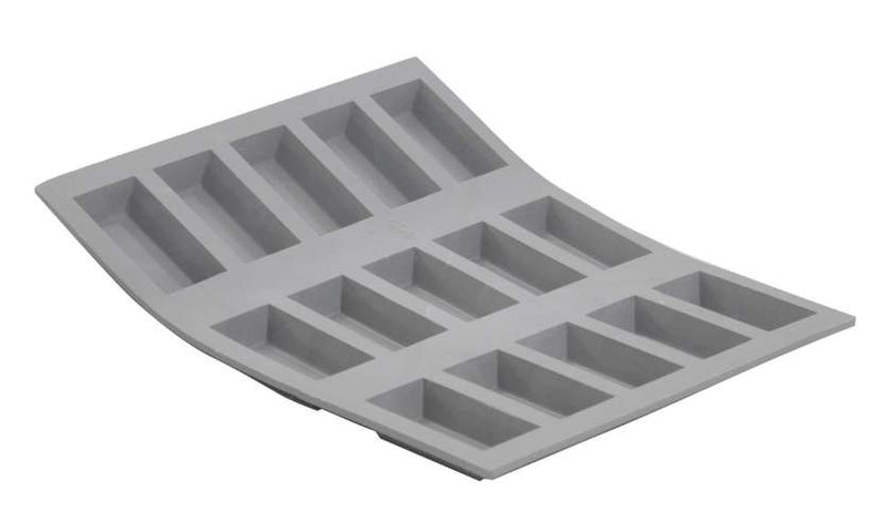 Debuyer - Elastomoule Financiers Mini Silicone Mold 15 - Limolin 