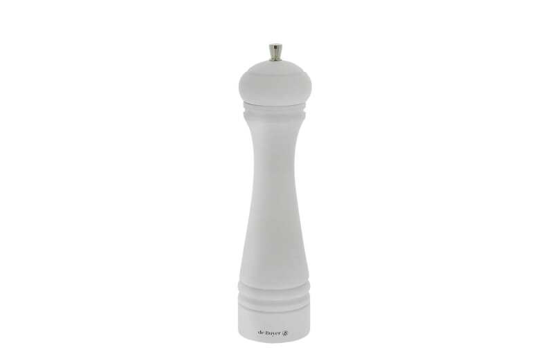 Debuyer - Pepper Mill,Steel Mechanism 25cm/9.84", Java, Matte White - Limolin 
