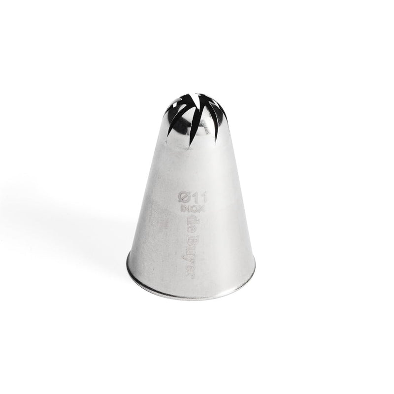 Debuyer - SS Rose Nozzle - 8 Point 1.1cm - Limolin 