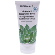 Derma E - Vit E Fragrance Free Hand Cream, 56G - Limolin 