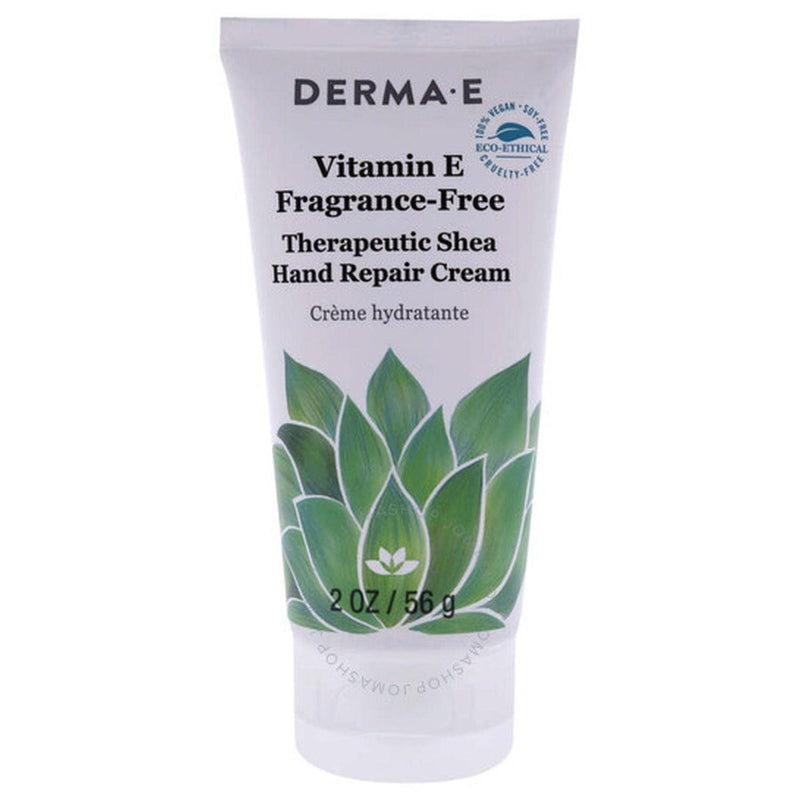 Derma E - Vit E Fragrance Free Hand Cream, 56G - Limolin 