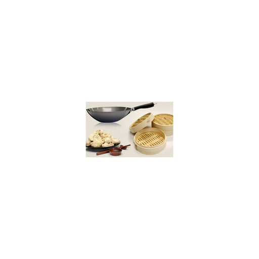 Dexam - CARBON-STEEL PROF Wok 30cm/12" - Limolin 