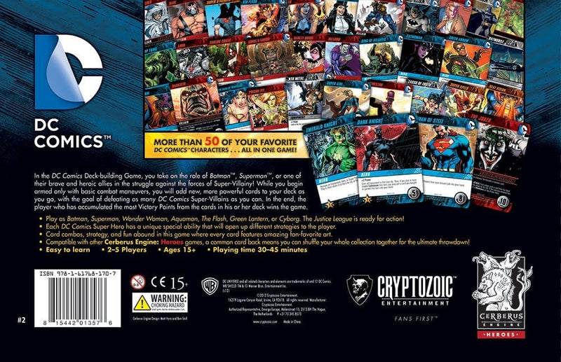 Don't Panic Games - DC Comics - Deck-Building Game (FR) - Limolin 